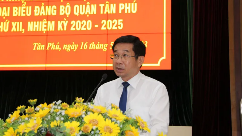 Đồng chí Dương Ngọc Hải phát biểu chỉ đạo hội nghị.