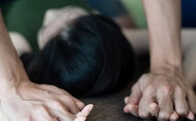 Đối tượng Nguyễn Quốc Danh tại cơ quan công an