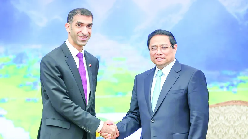 Thủ tướng Phạm Minh Chính tiếp ông Thani bin Ahmed Al Zeyoudi