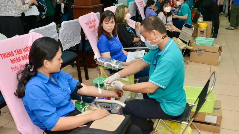 Tôn vinh người hiến máu tiêu biểu trên địa bàn TPHCM