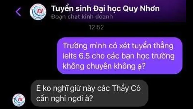 Vì sao Fanpage Đại học Quy Nhơn gửi thư xin lỗi?