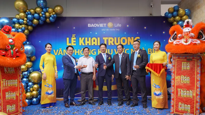 Công ty Bảo Việt Nhân thọ Sài Gòn khai trương Văn phòng khu vực tại Nhà Bè