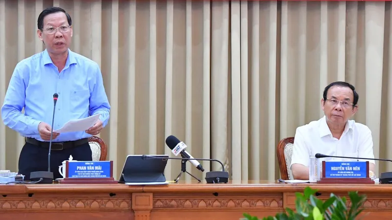 Chủ tịch UBND TPHCM Phan Văn Mãi: TPHCM tập trung quyết liệt để triển khai nghị quyết thay Nghị quyết 54