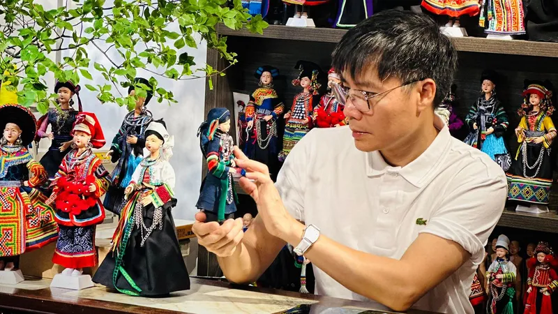 Búp bê đậm bản sắc Việt