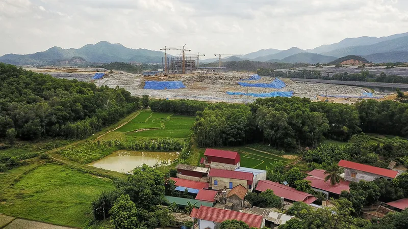 Xây dựng bãi rác chôn lấp tuần hoàn