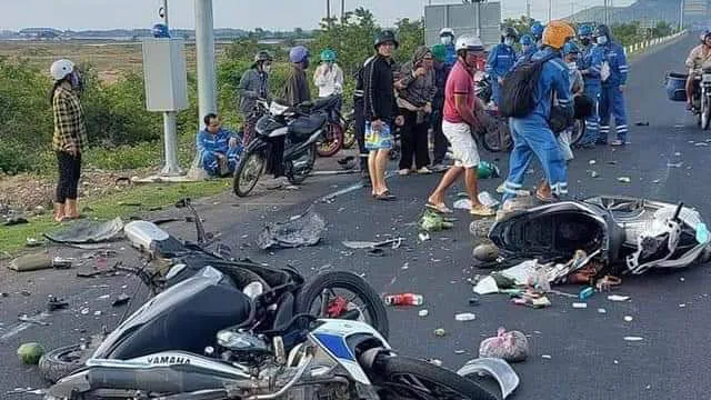 Hiện trường vụ tai nạn