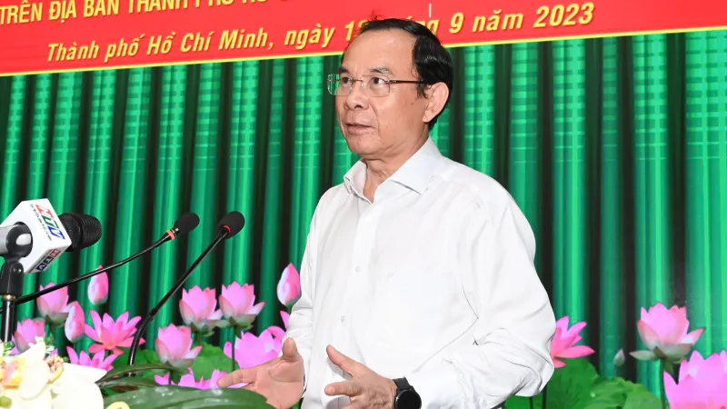 Bí thư Thành ủy TPHCM Nguyễn Văn Nên: Năng động, sáng tạo, ghi dấu ấn trong chặng đường phát triển mới của thành phố