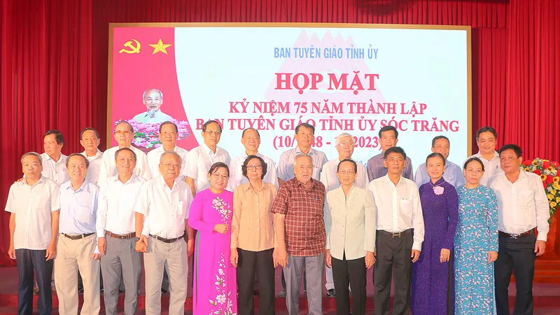 Kỷ niệm 75 năm thành lập Ban Tuyên giáo Tỉnh ủy Sóc Trăng