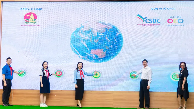Nghi thức khởi động sân chơi “Thiếu niên Việt Nam - Công dân toàn cầu” năm 2023