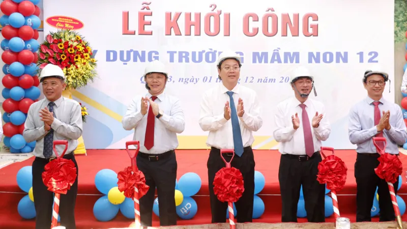 Quận 3 khởi công xây dựng Trường Mầm non 12 đạt chuẩn quốc gia