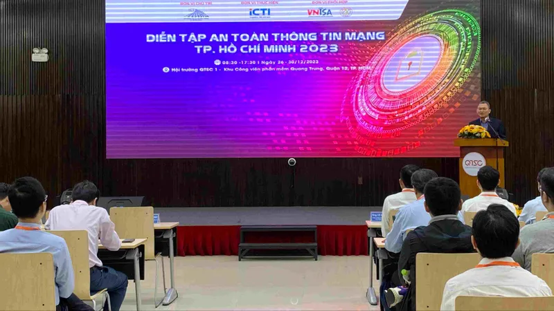 Diễn tập an toàn thông tin mạng TPHCM năm 2023