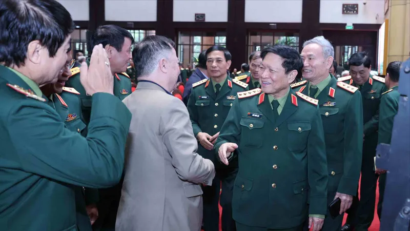 Gặp mặt cán bộ cao cấp quân đội nghỉ hưu, nghỉ công tác