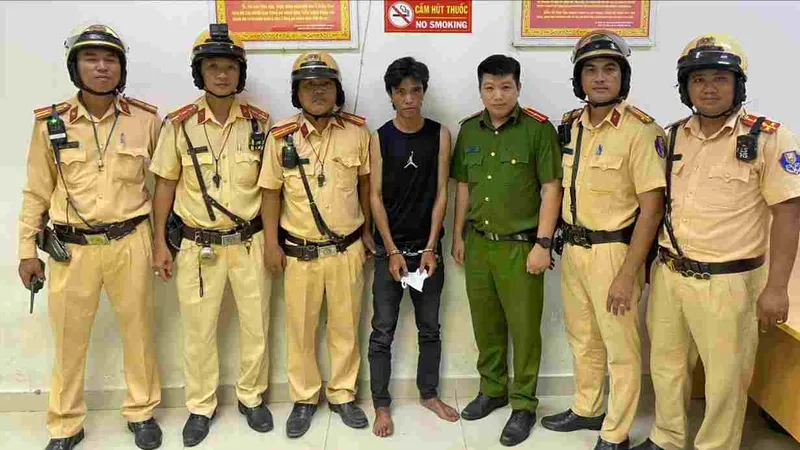 Lâm Quang Thái bị bắt khi lẩn trốn trên xe khách Phương Trang