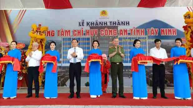 Khánh thành Trung tâm chỉ huy Công an tỉnh Tây Ninh