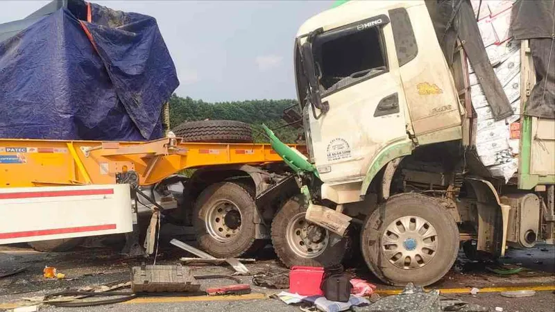 Hiện trường vụ tai nạn