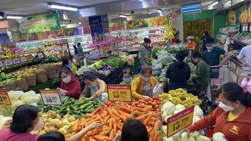 Ngành bán lẻ trong quý 1-2024 tăng trưởng không như kỳ vọng
