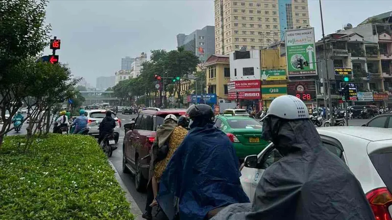 Miền Bắc mát mẻ nhờ có mưa rào diện rộng