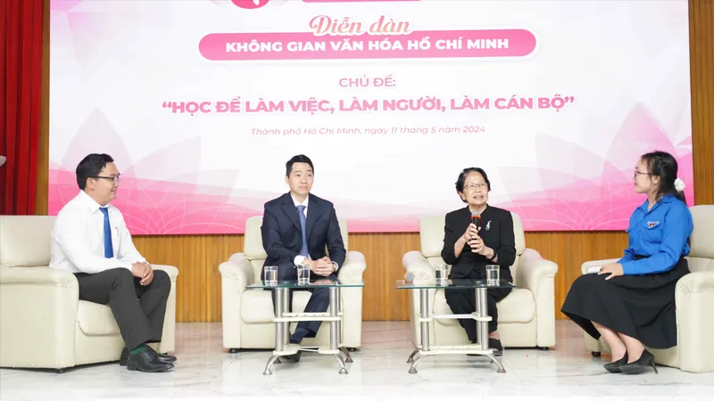 Học để làm việc, làm người, làm cán bộ