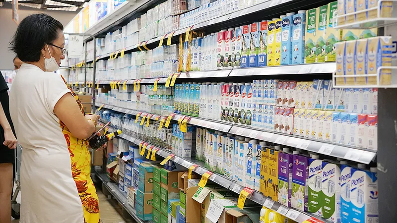 Mức tiêu thụ sữa của người Việt thấp hơn thế giới