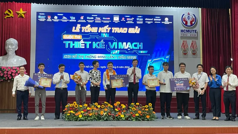 Trao giải Cuộc thi Thiết kế vi mạch cho đô thị thông minh lần 1