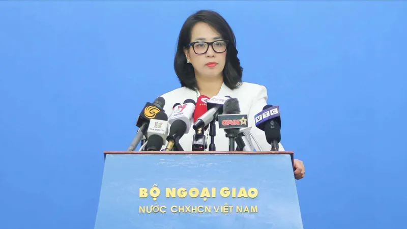 Yêu cầu Trung Quốc chấm dứt các hoạt động khảo sát trái phép trong vùng biển thuộc chủ quyền Việt Nam