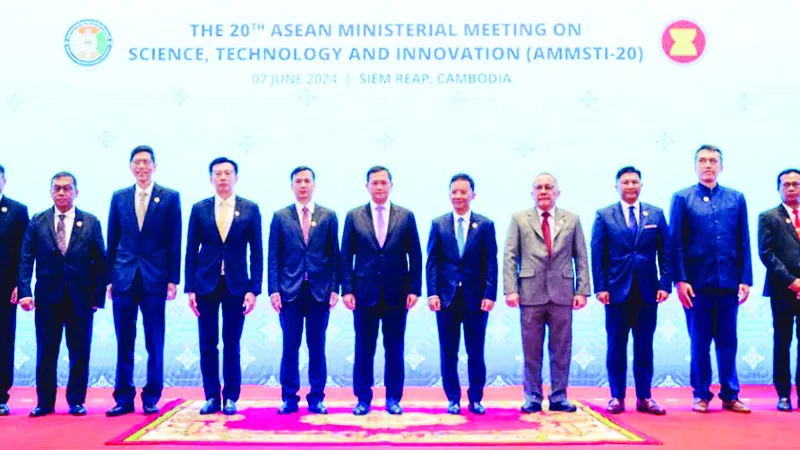 Các đại biểu ASEAN tham dự hội nghị. Ảnh: KHMER TIMES