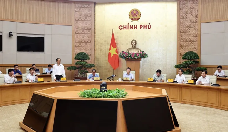 Quang cảnh cuộc họp. Ảnh: VGP