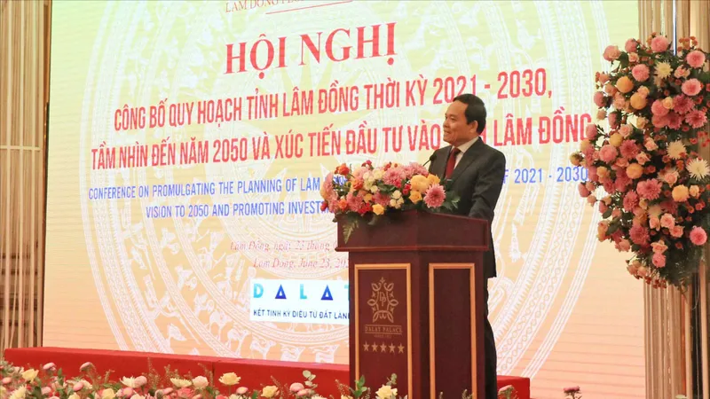 Phó Thủ tướng Trần Lưu Quang: Lâm Đồng được xem là nơi khởi nguồn, ví dụ mẫu mực về phát triển công nghệ cao