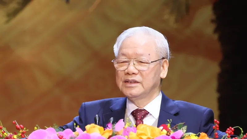 Tổng Bí thư Nguyễn Phú Trọng. Ảnh; QUANG PHÚC
