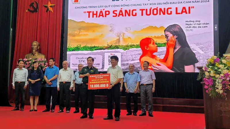  Phát động chương trình “Chung tay xoa dịu nỗi đau da cam năm 2024”