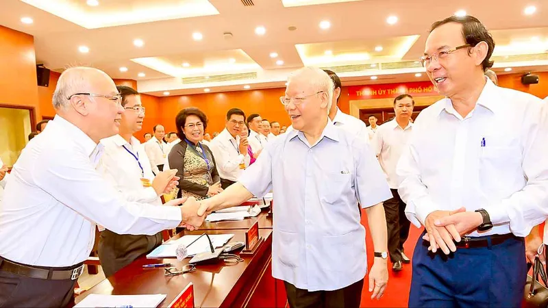 Tổng Bí thư Nguyễn Phú Trọng trong lòng Đảng bộ, Chính quyền, nhân dân Thành phố Hồ Chí Minh