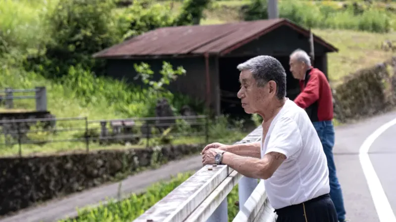 Nanmoku, nơi có 67% dân số trên 65 tuổi. Ảnh: AL JAZEERA