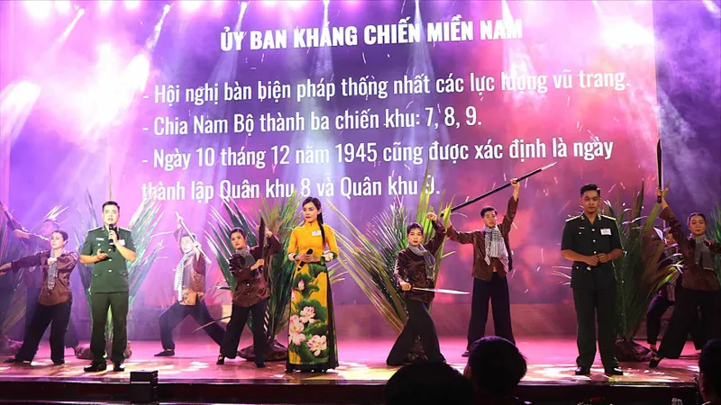 Sôi nổi Hội thi Tuyên truyền viên trẻ toàn quân khu vực phía Nam