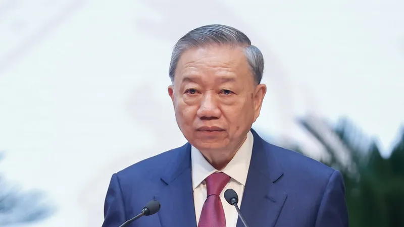 Tổng Bí thư, Chủ tịch nước Tô Lâm. Ảnh: VIẾT CHUNG