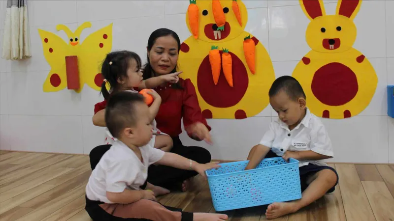 TPHCM: Đề xuất tăng thu nhập để giữ chân giáo viên mầm non