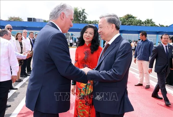 Tổng Bí thư, Chủ tịch nước Tô Lâm kết thúc tốt đẹp chuyến thăm cấp Nhà nước Cộng hòa Cuba