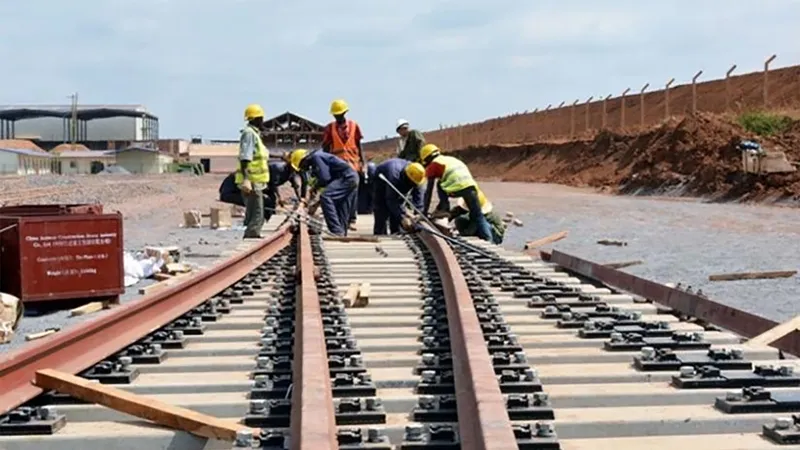 Dự án đường sắt tại Tanzania vay vốn từ IDA. Ảnh: RAILWAYPRO 