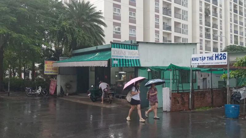 TPHCM có mưa lớn do ảnh hưởng của bão số 6