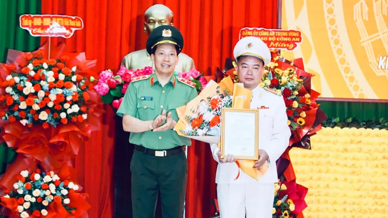 Đại tá Nguyễn Hữu Phước giữ chức Giám đốc Công an tỉnh Khánh Hòa