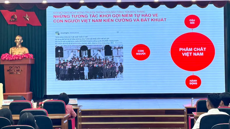 Giải pháp tăng cường hoạt động truyền thông tương tác đối với Bảo tàng Tôn Đức Thắng