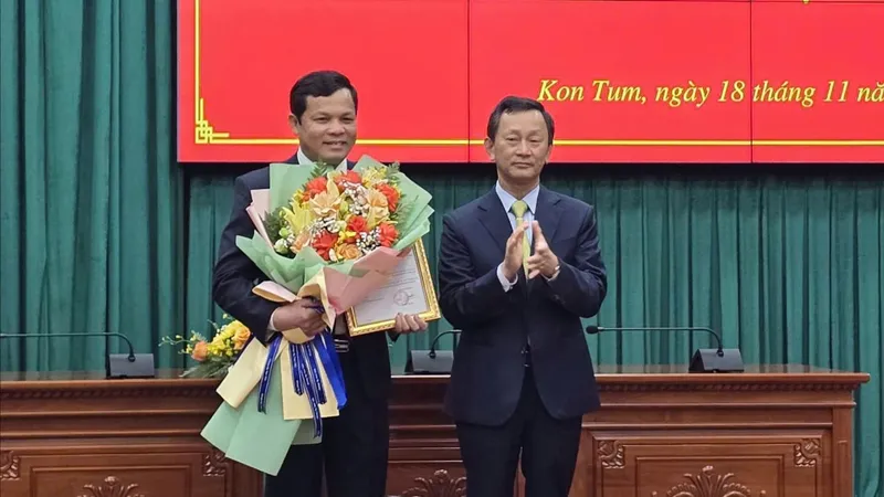 Ông Nguyễn Đức Tuy giữ chức Phó Bí thư Tỉnh ủy Kon Tum