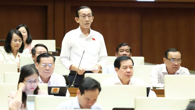 ĐB Tạ Văn Hạ (Quảng Nam). Ảnh: QUANG PHÚC 