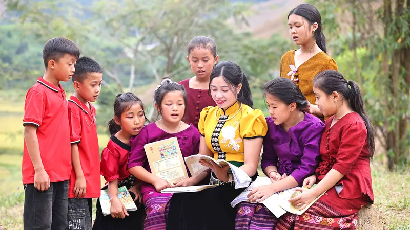 Gieo chữ vùng biên giới Sơn La