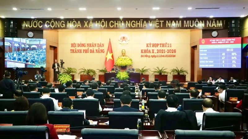 HĐND TP Đà Nẵng diễn ra phiên chất vấn kỳ họp thứ 21 khóa X, nhiệm kỳ 2021-2026