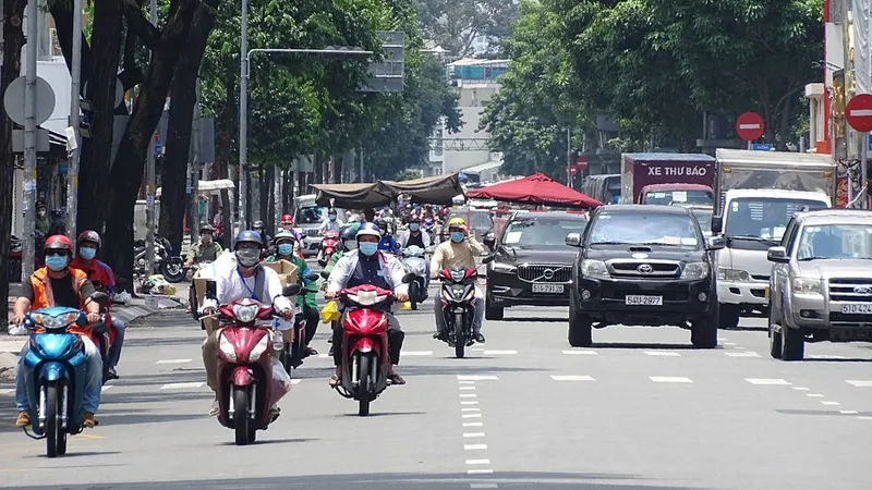 Điều tiết lưu thông khu vực trung tâm TPHCM ngày 21 và 22-12