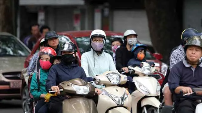 Bắc bộ và Trung bộ trời rét, Nam bộ có nơi dưới 21 độ C