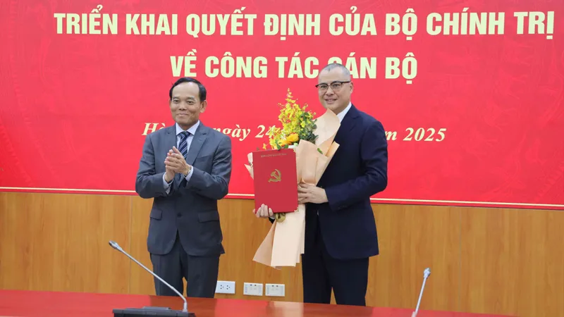 Bổ nhiệm ông Phạm Đại Dương giữ chức Phó Trưởng Ban Kinh tế Trung ương