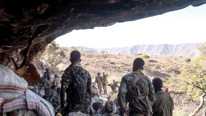 Binh sĩ Somalia tham gia chiến đấu chống IS. Ảnh: WASHINGTON POST