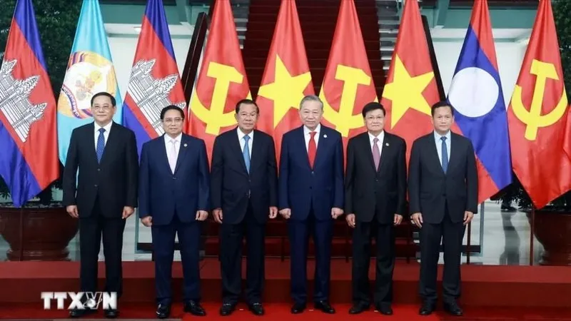 Tăng cường đoàn kết, gia tăng hiệu quả hợp tác, kết nối Việt Nam - Lào - Campuchia