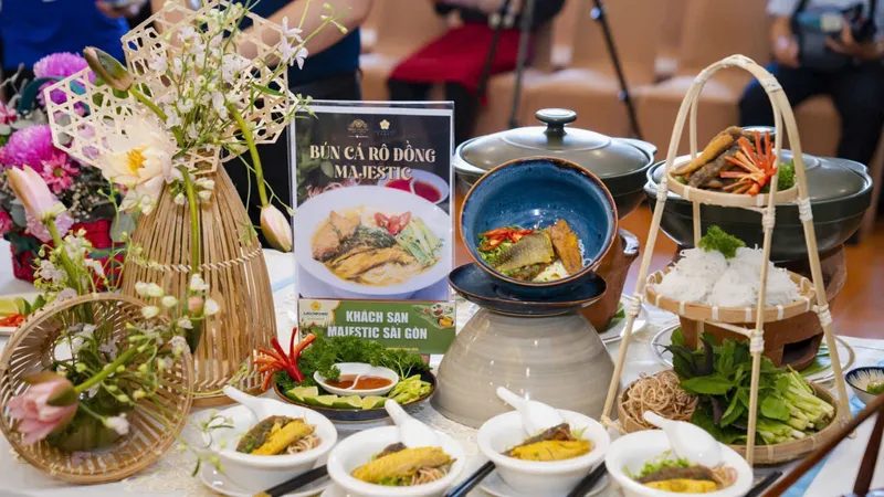 Một trong hàng trăm món Việt Nam do các đầu bếp khách sạn nổi tiếng nhất Việt Nam phục vụ 